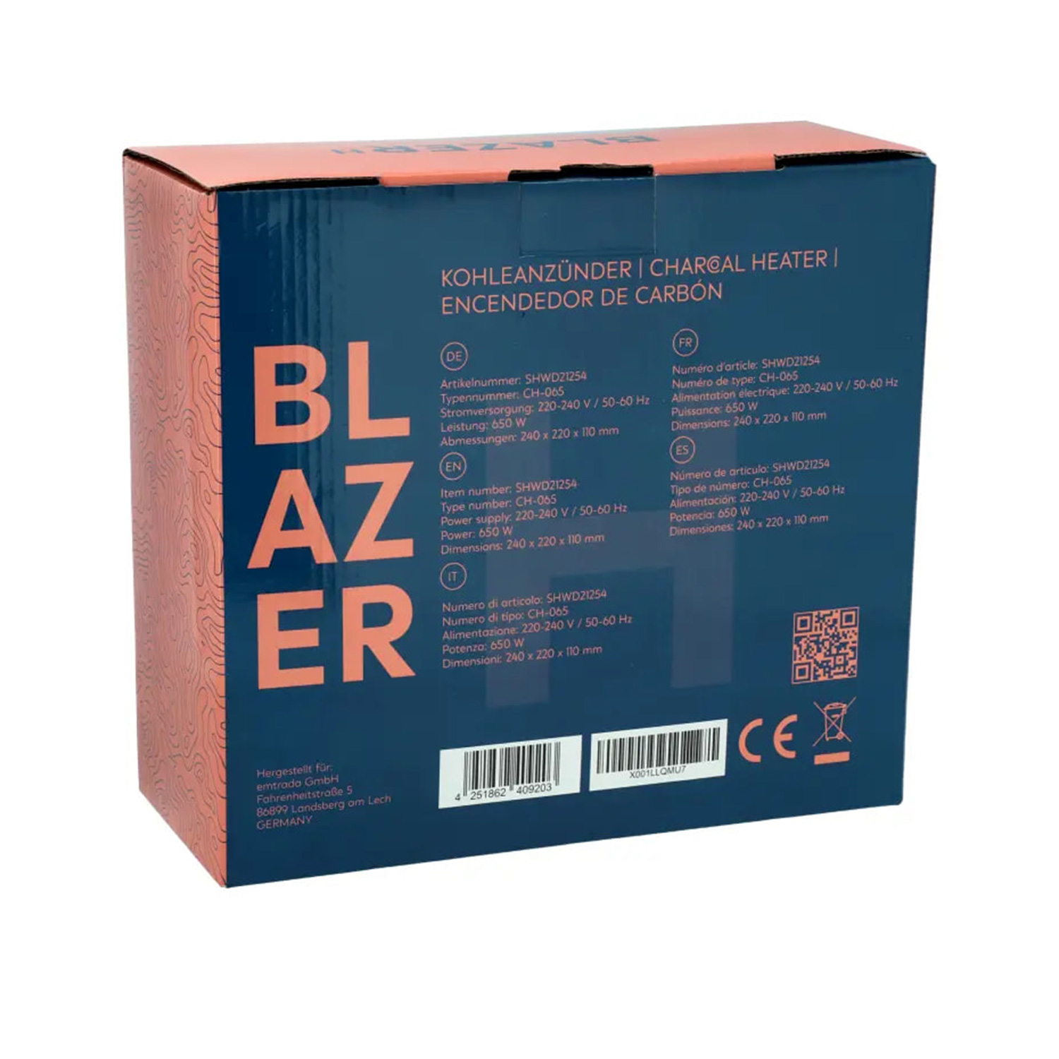 AO Blazer H - Kohleanzünder 5