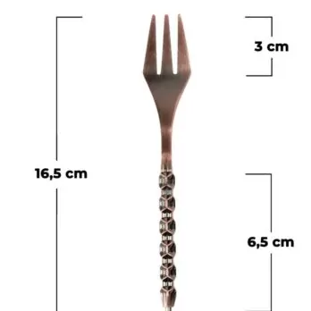 Piercing fork Rose Gold 9