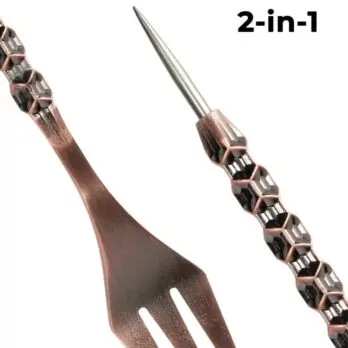 Piercing fork Rose Gold 8